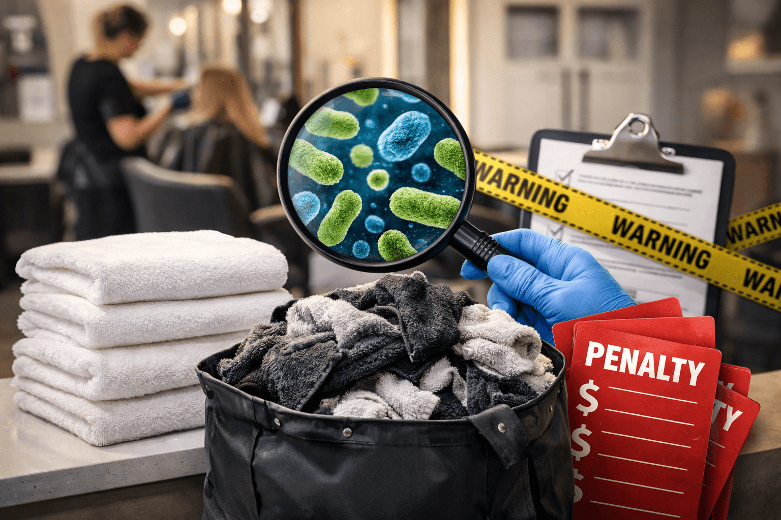 How Often Should Salons Wash Towels? (What California Law Actually Requires)